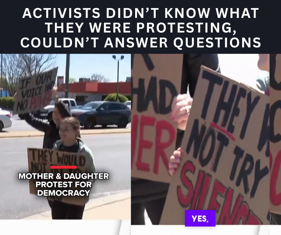 Protesters packing up after their shift. Doesn?t seem very organic, does it (1)